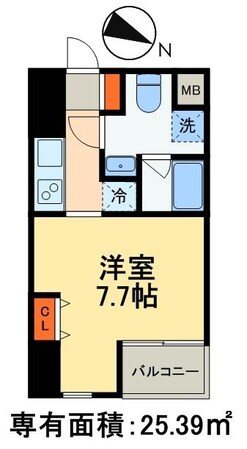 ニューシティアパートメンツ南千住の物件間取画像